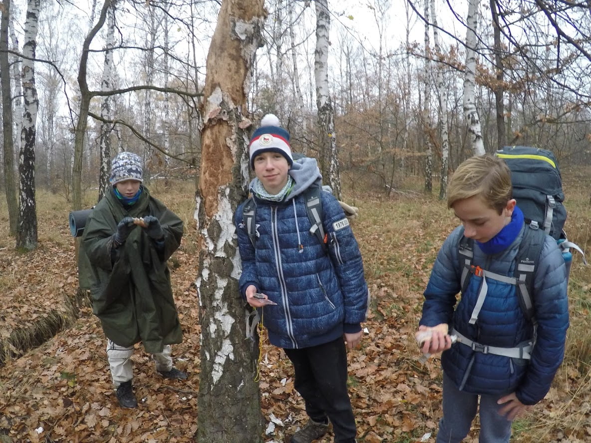 Výprava 5. oddílu do Nymburka